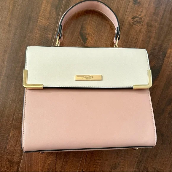 Dune London Bags Pink Dune London Handbag Purse Pink And Rose Gold